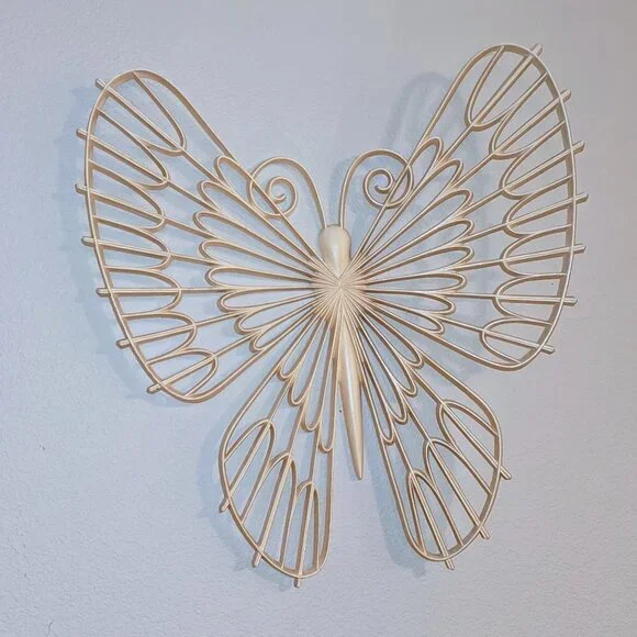 Butterfly XL Wall Decor by Burwood circa 1971 - Picture 1 of 3